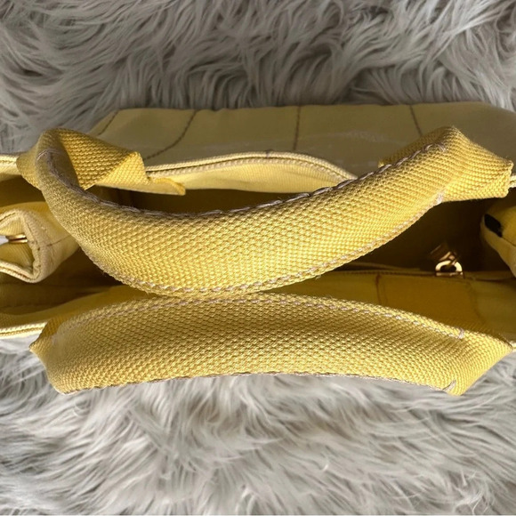 PRADA Canapa Canvas Small Tote - Picture 13 of 14